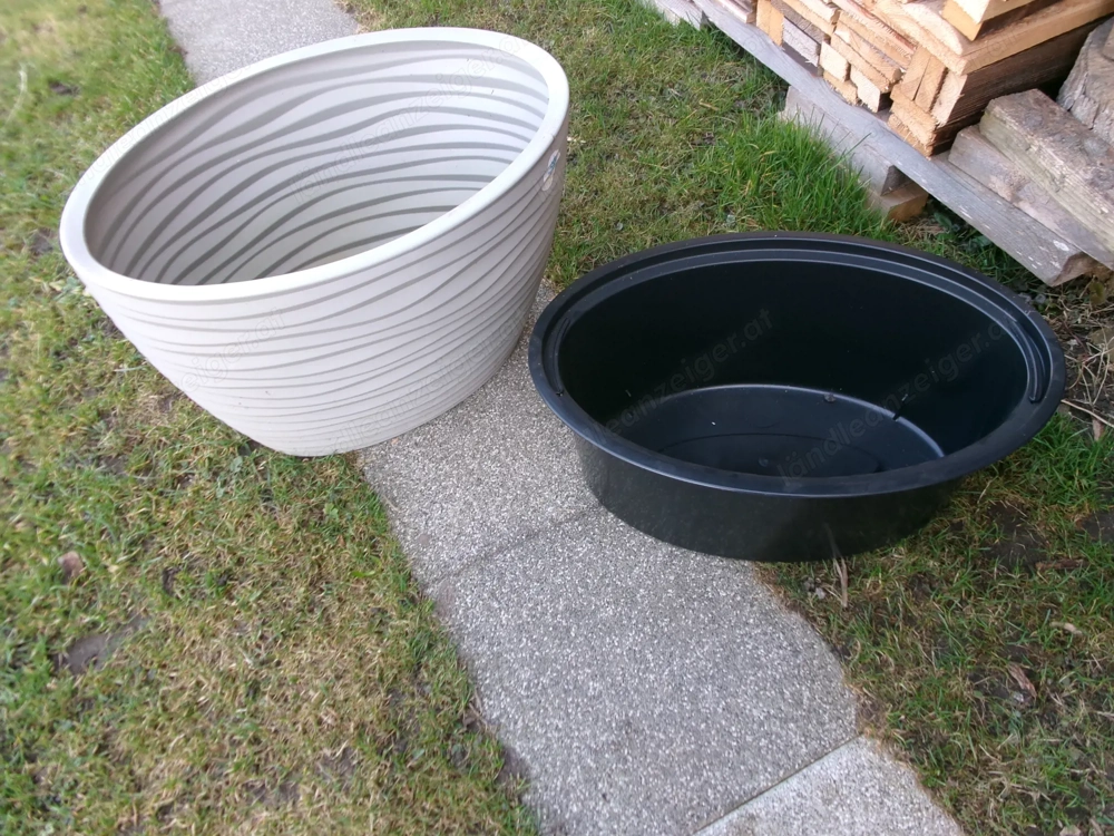 Pflanzgefäße aus Kunststoff 