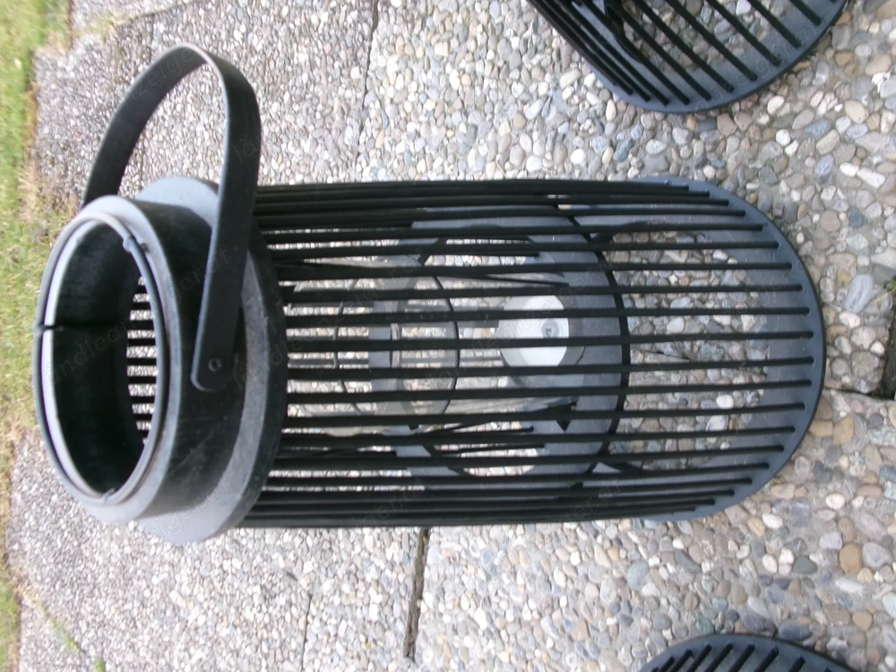 Gartenlaternen aus Bambus und Metall