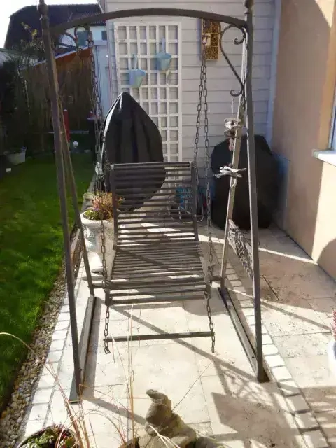 Gartenschaukel, zerlegbar, gebraucht