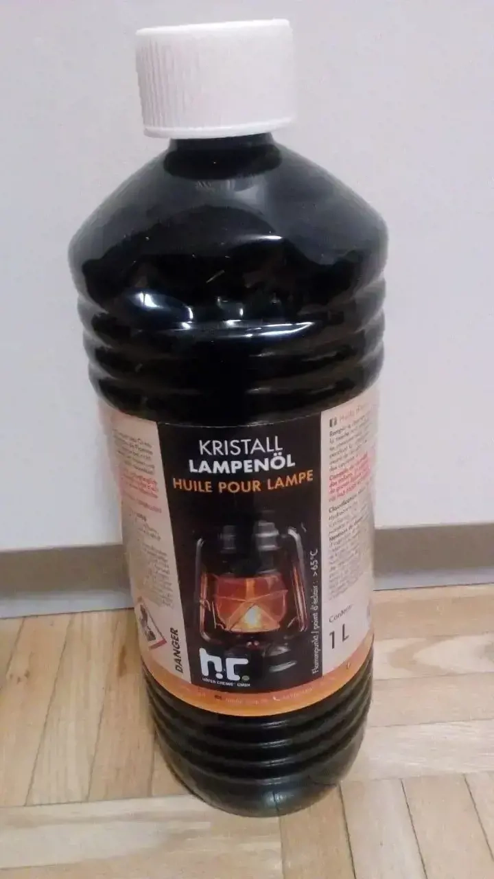 Lampenöl zu verschenken