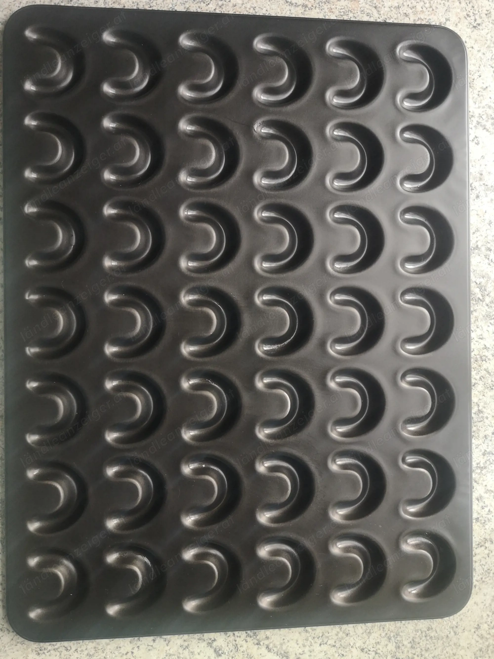 Vanillegipferl-Blech