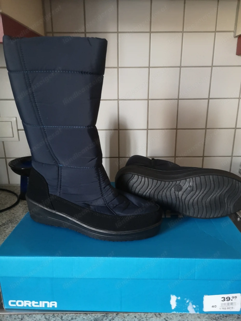 feine warme NEUE Schnee-Winterstiefel Gr. 40