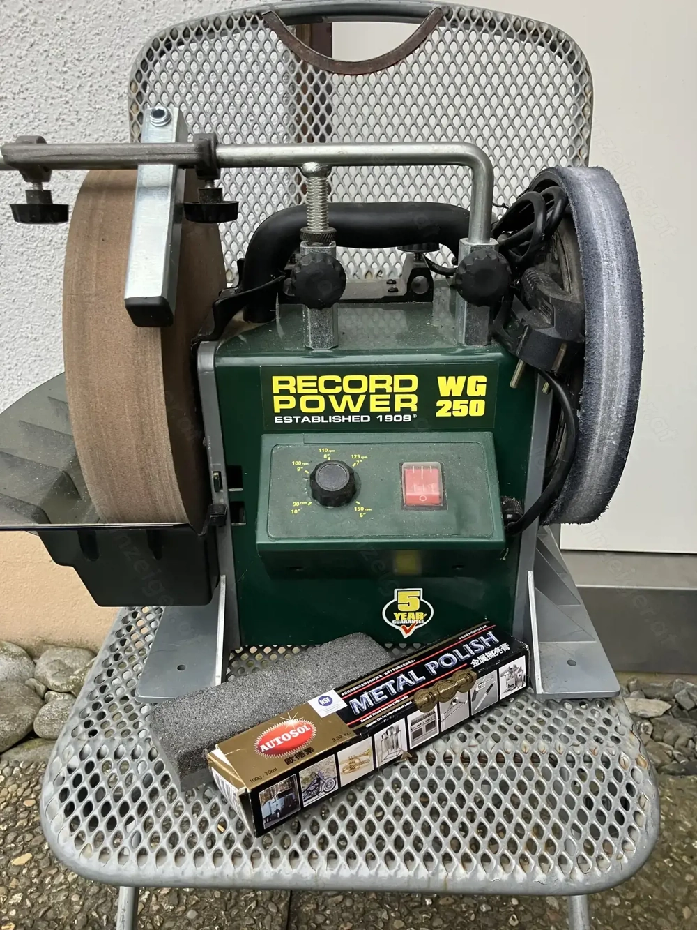 Nass- Schleifmaschine Power Record WG 250