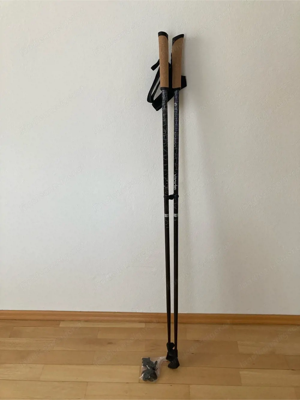 neu - Carbon Nordic Walking Stock, 120 cm