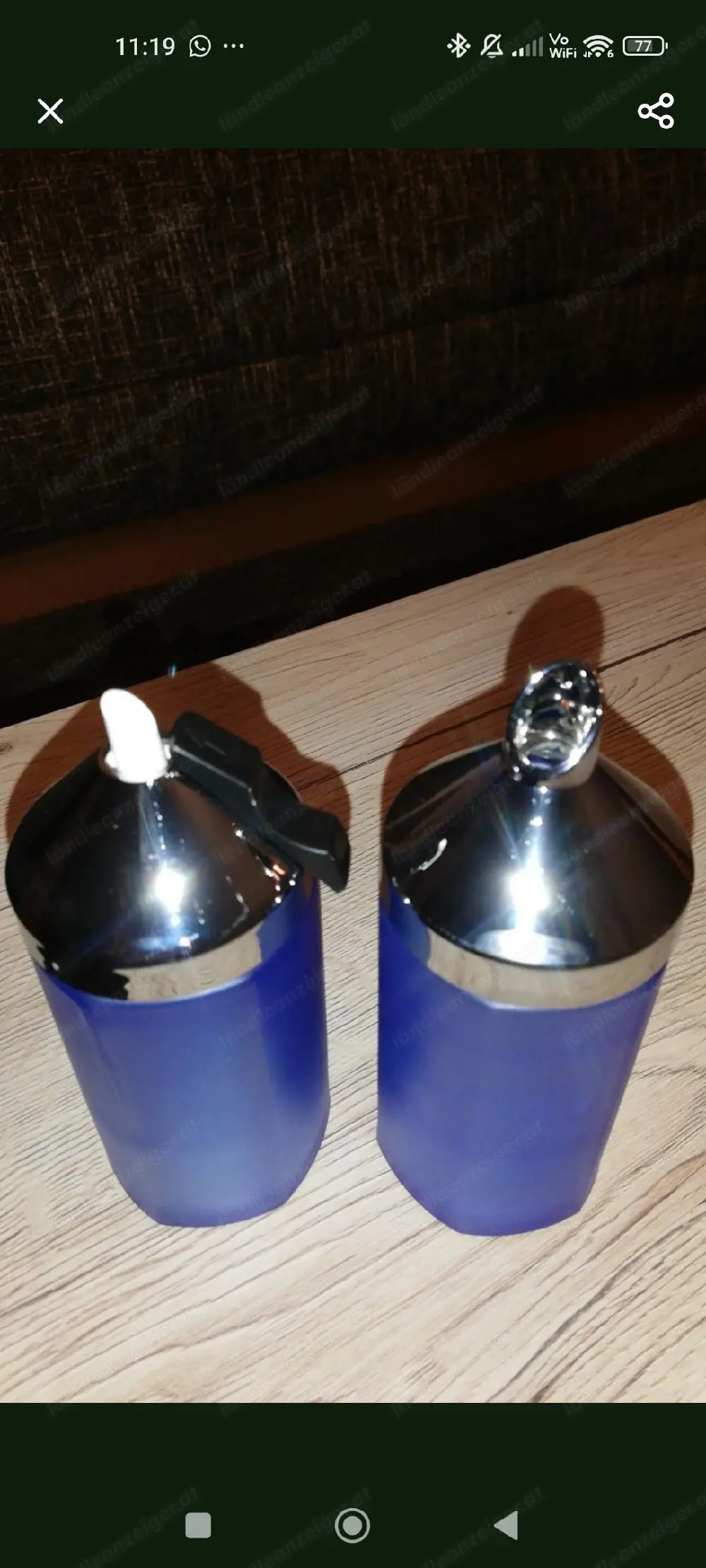 Milch und Zucker Streuer 