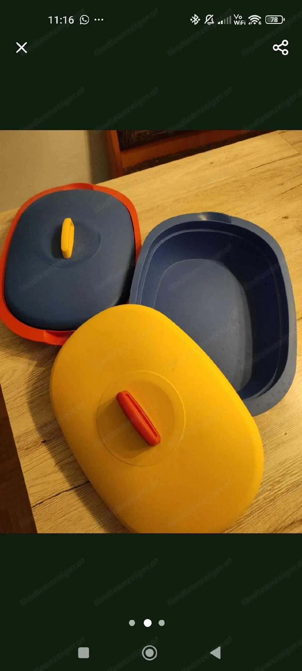 Serverbehälter von Tupperware 