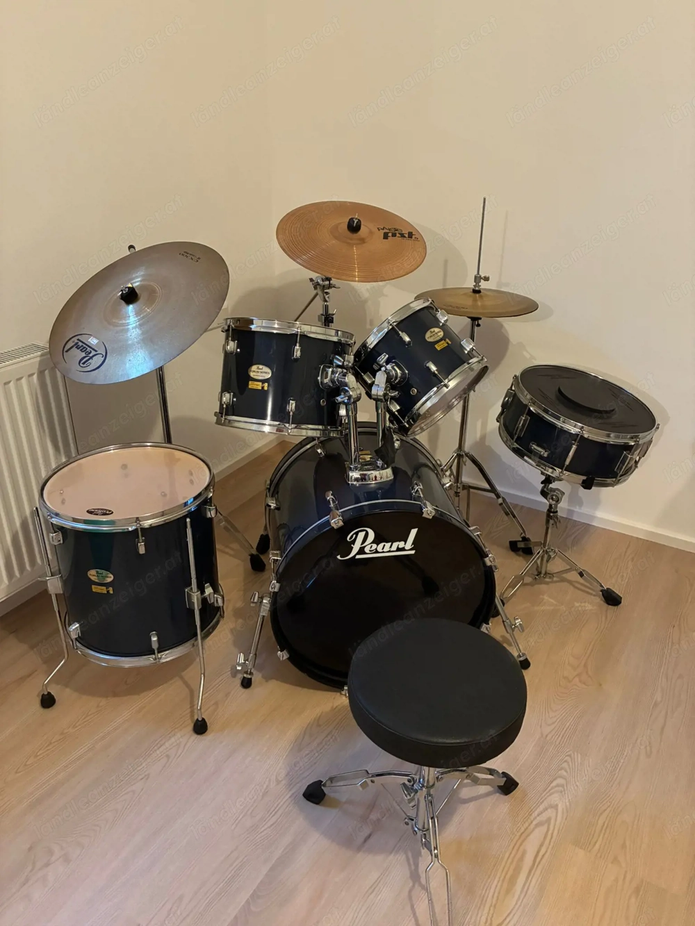 Schlagzeug Pearl Forum Series Komplettset | Top Zustand | Inkl. Becken & Hocker