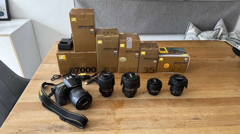 Nikon D7000 inkl. Zubehör 