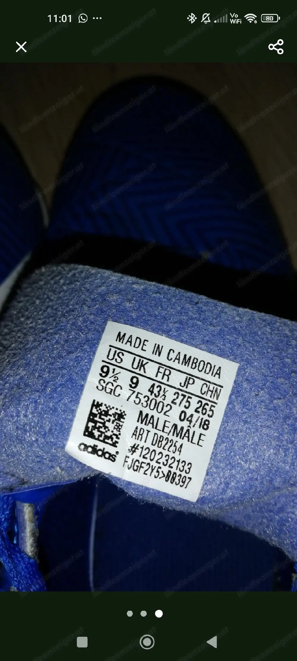 Addidas Hallenschuhe 