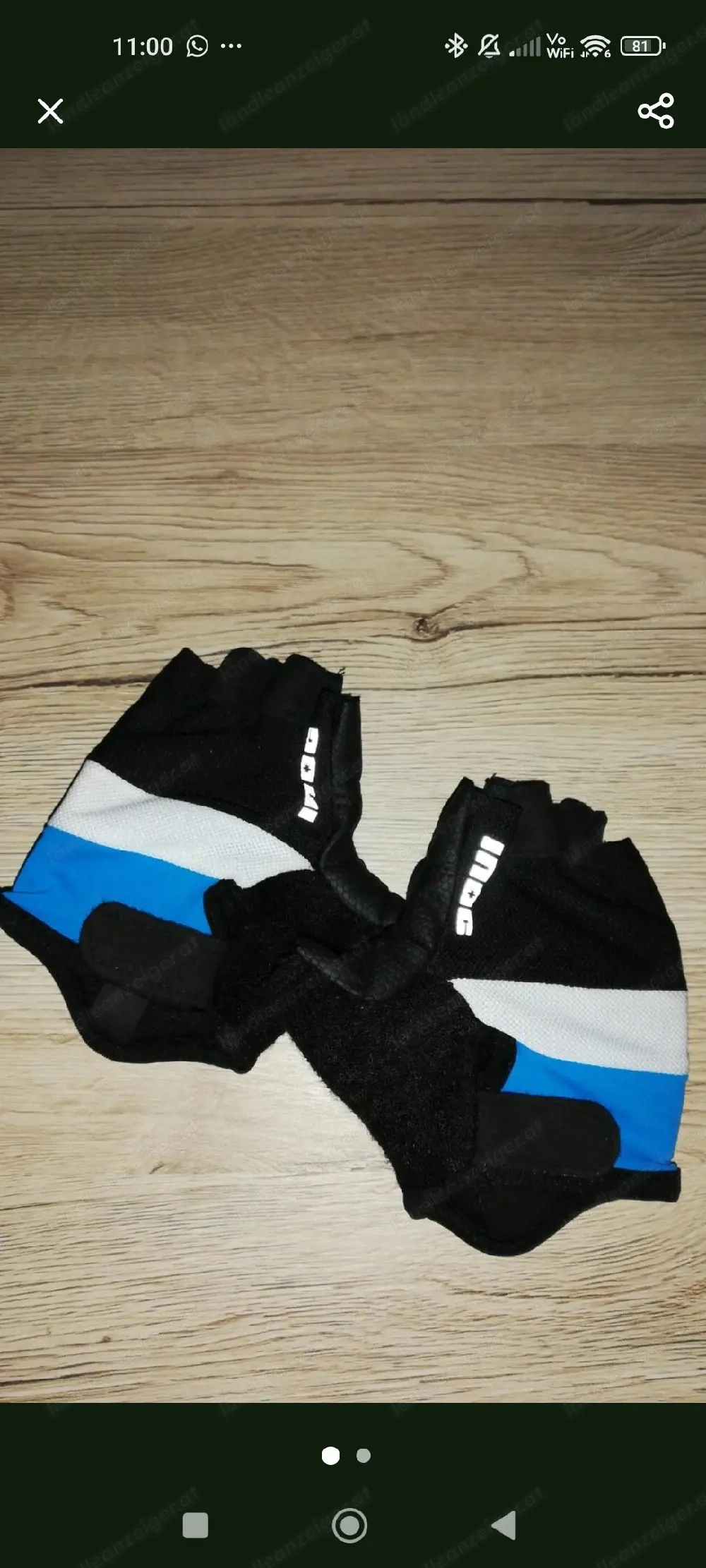 Radlerhandschuhe für Kinder 