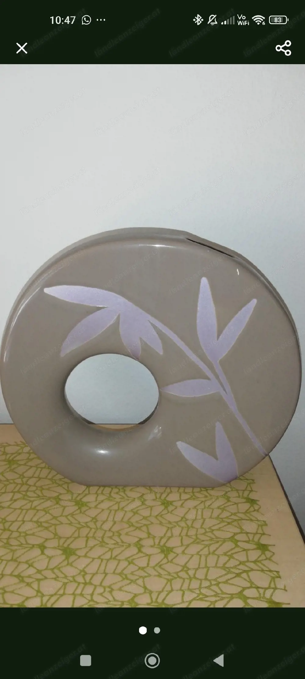Schöne Vase