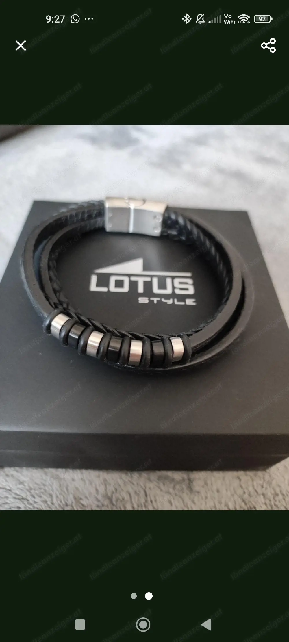 Lotus Herrenarmband 