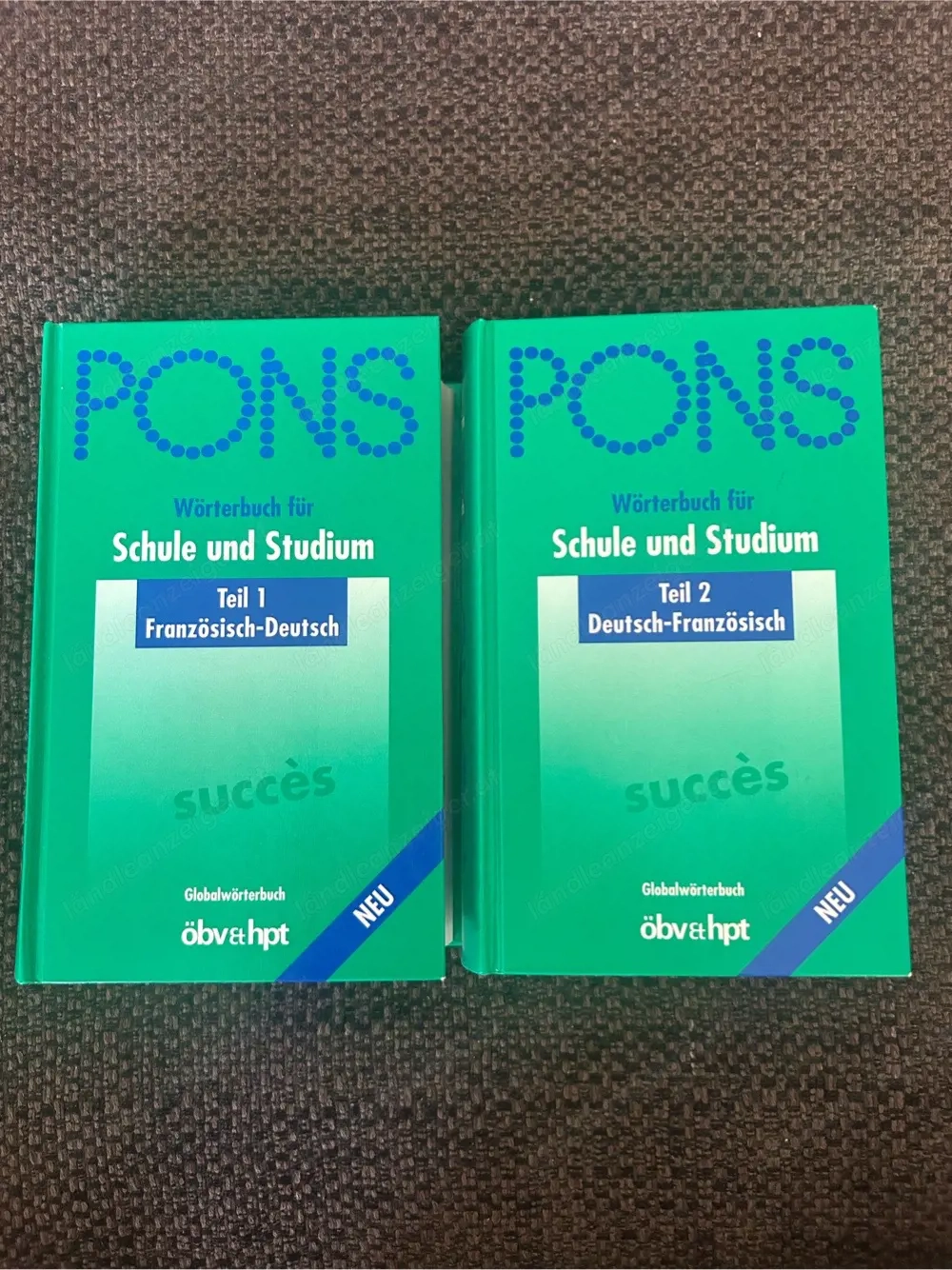 Pons Wörterbuch Französisch-Deutsch, 2 Bände