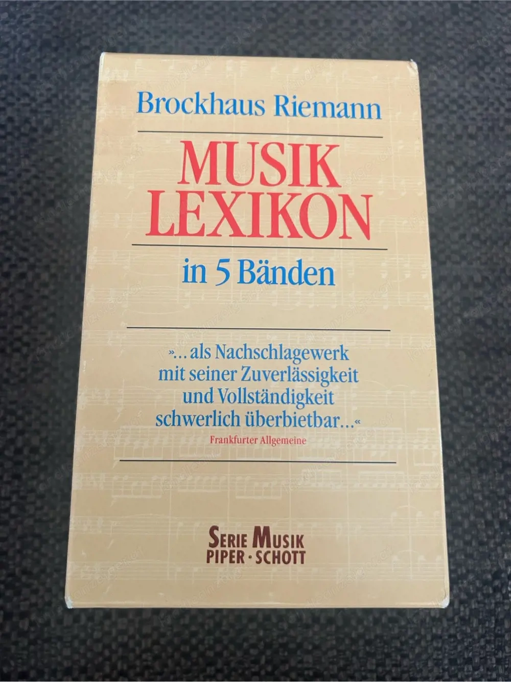 Brockhaus Riemann Musiklexikon in 5 Bänden