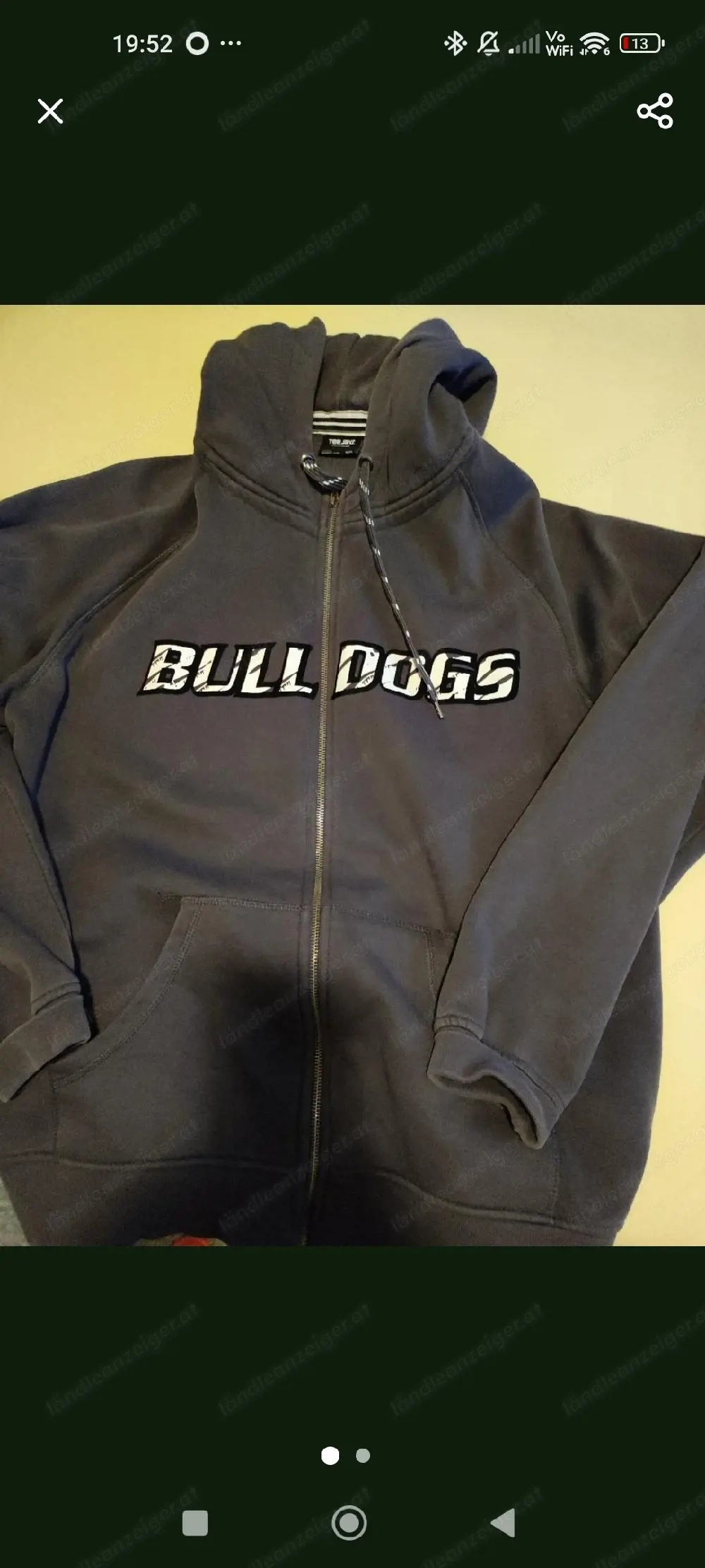 Bulldogs Jacke 