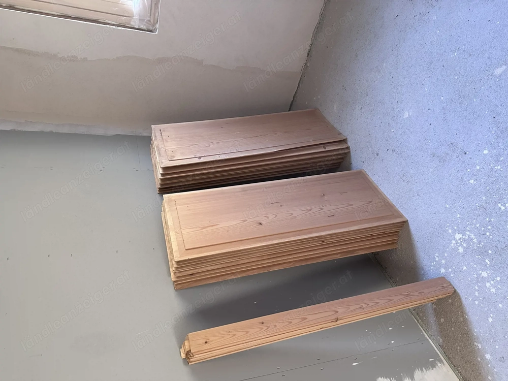 Altholz Kassetten (Decke + Wände)