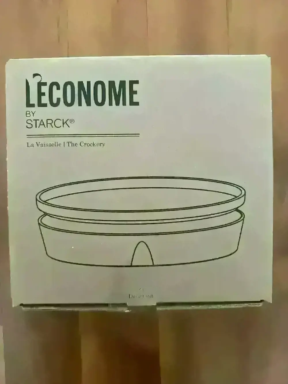 Servierschüssel und Servierplatte