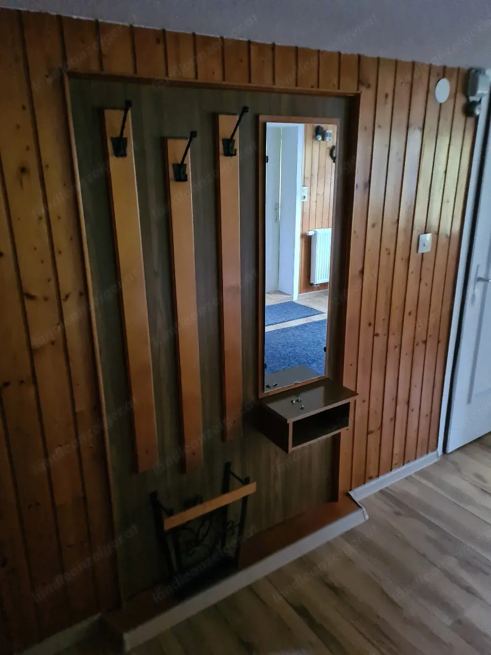 Garderobe mit Spiegel 