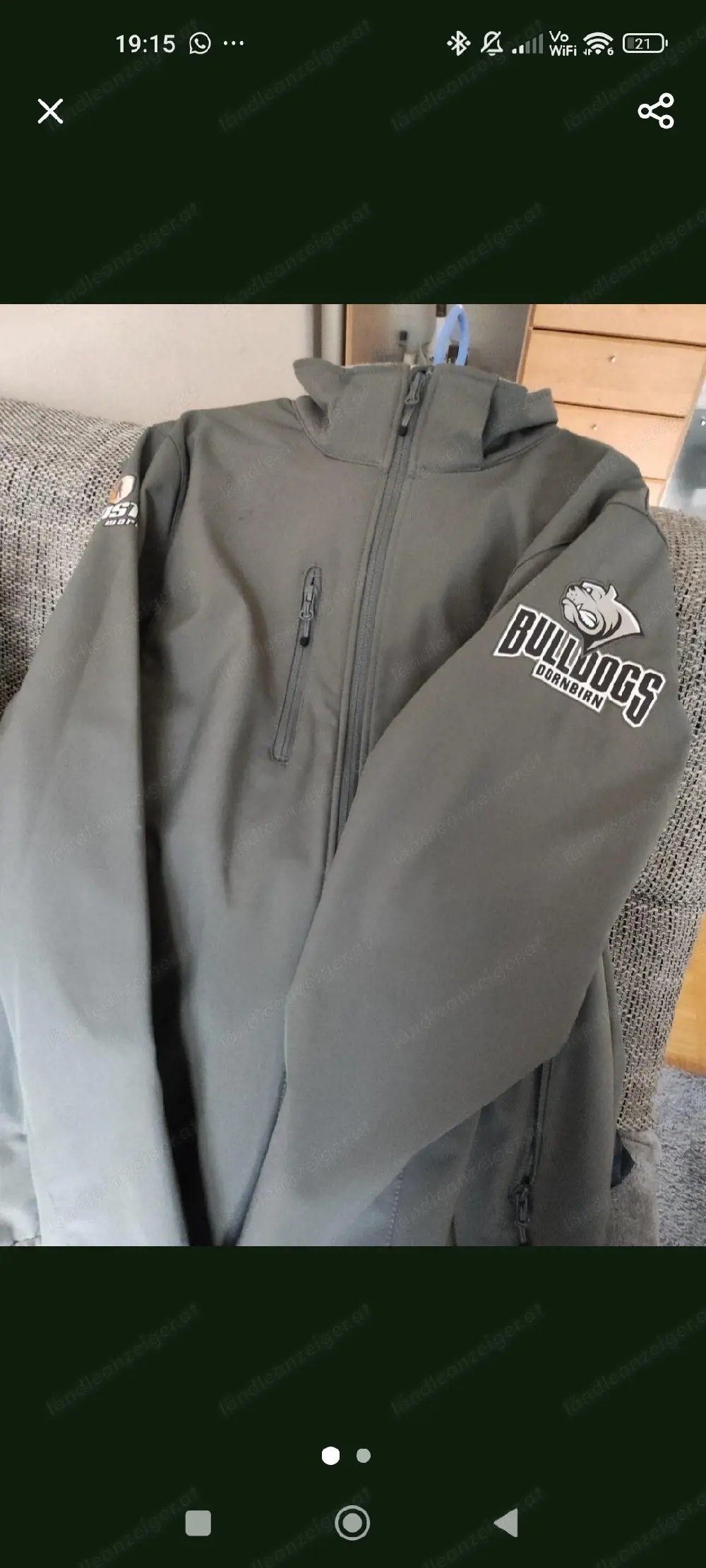 Bulldogs Softshell Jacke 