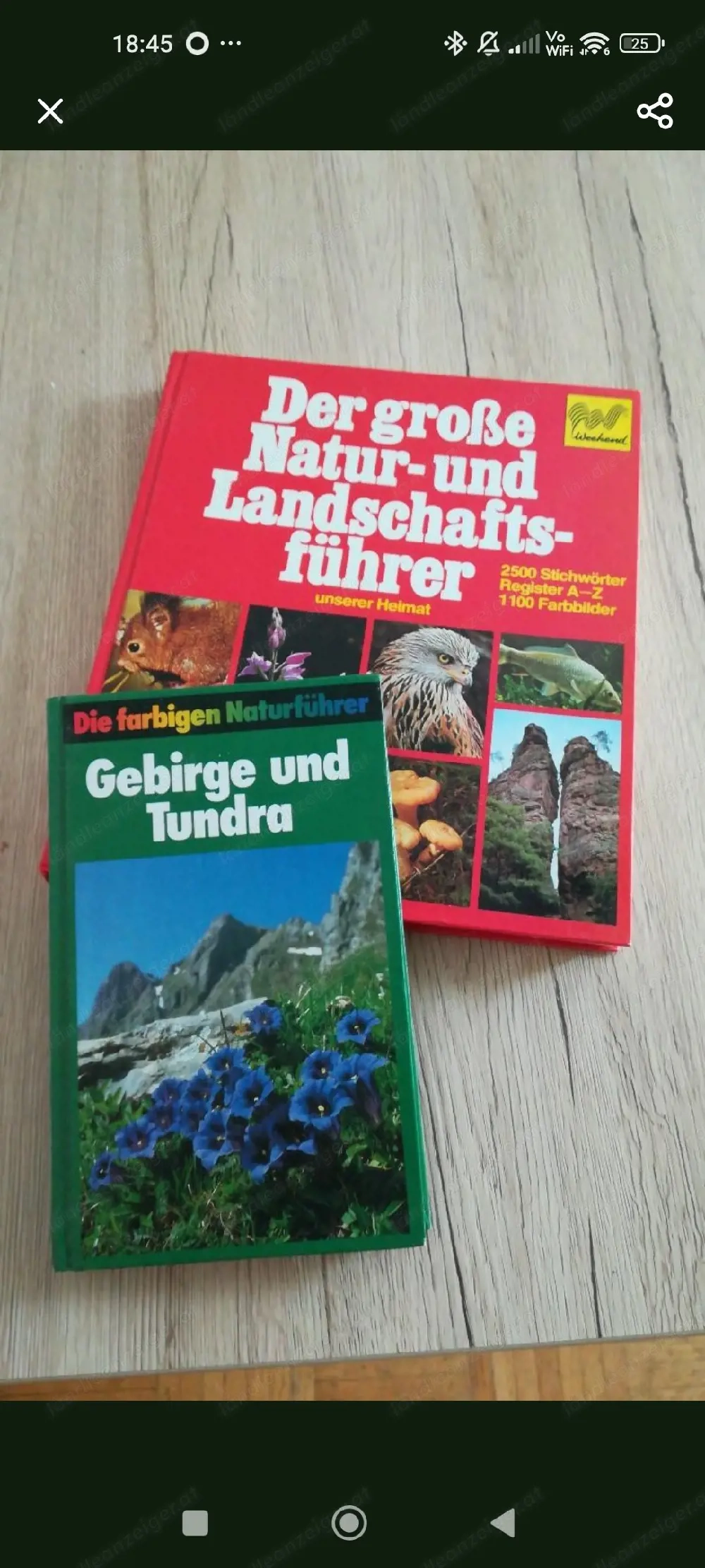Bücher über die Natur 