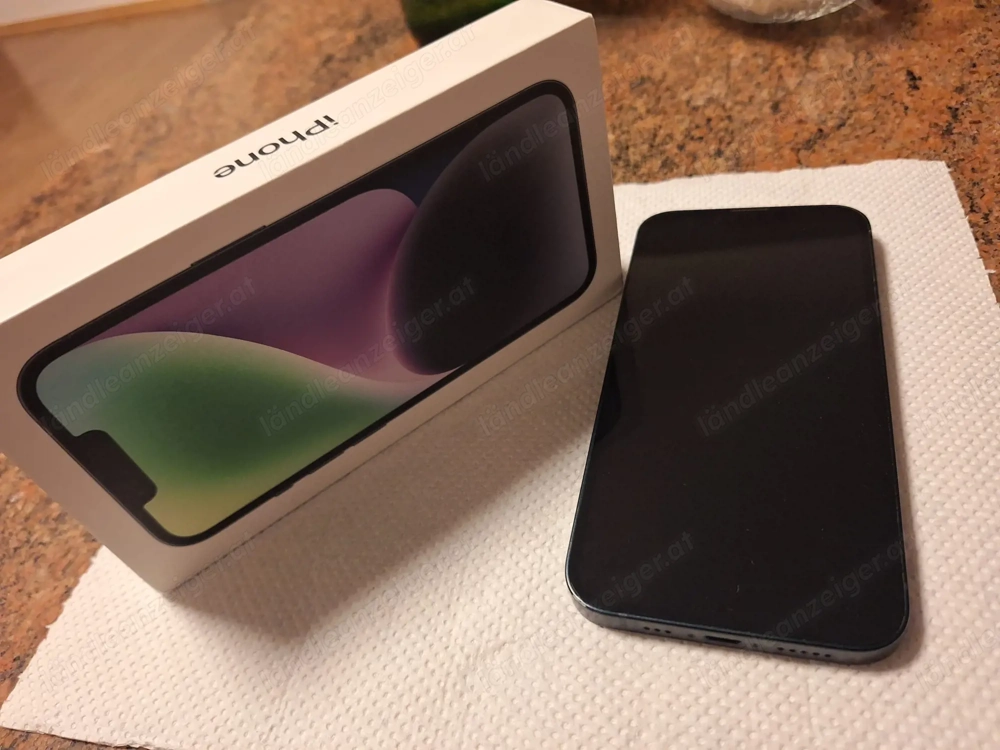 iPhone 14 Plus - 128 GB, Akku 86 %.