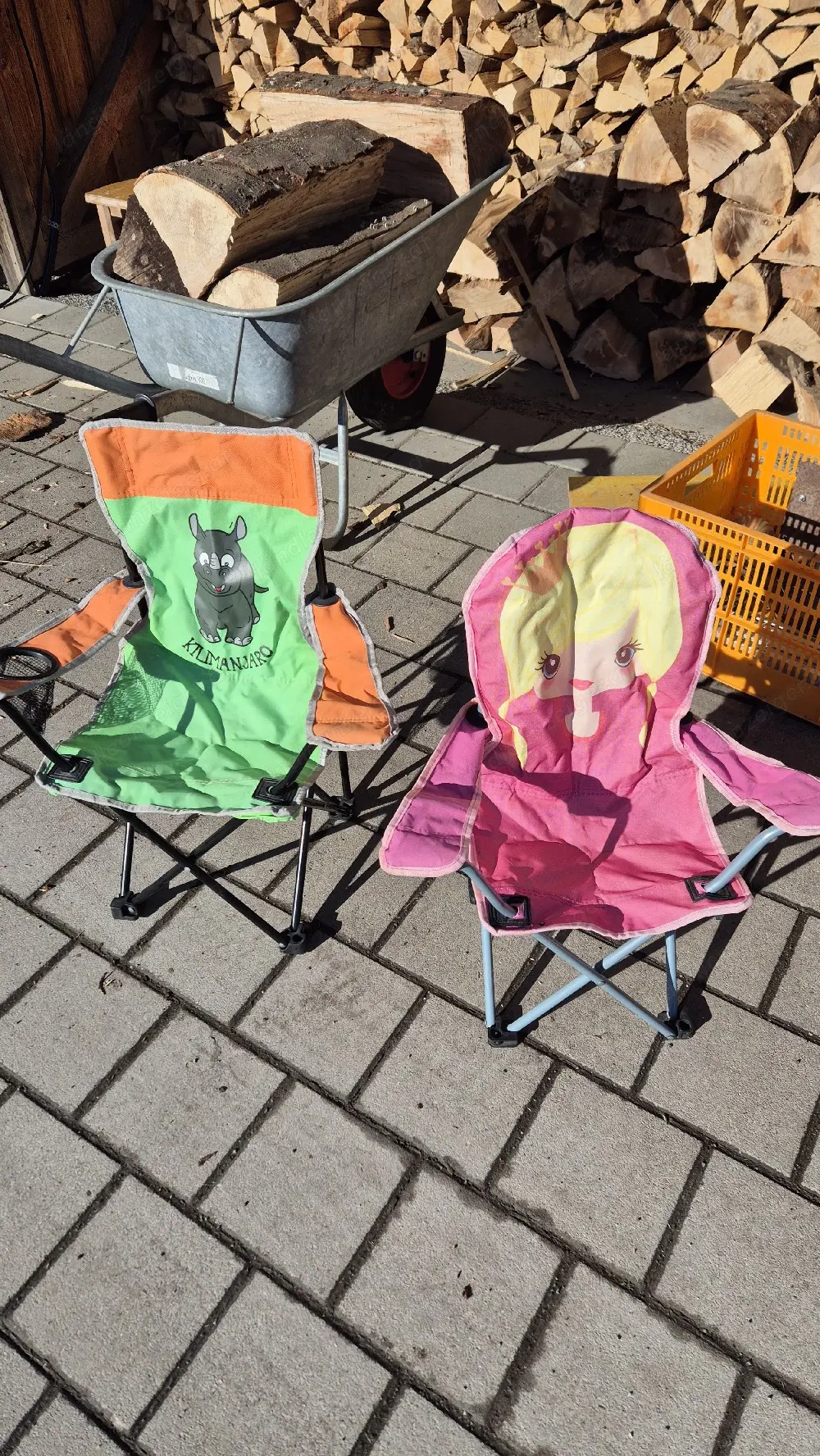 Kinderstühle mit Motiv