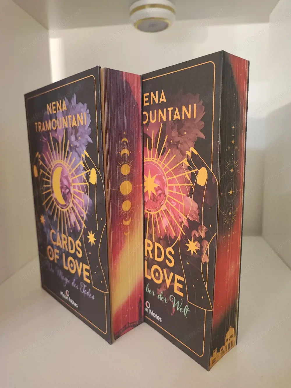 Bücherbüchse Set: Cards of Love, Nena Tramountani , NEU   Limitierter Motivfarbschnitt (mit Versand 