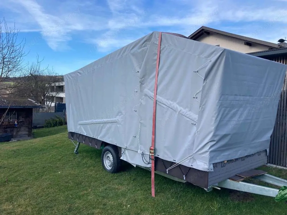 Alphütte 2 Go - Hochwertiger Rohbau auf neuem KNOTT Fahrgestell 