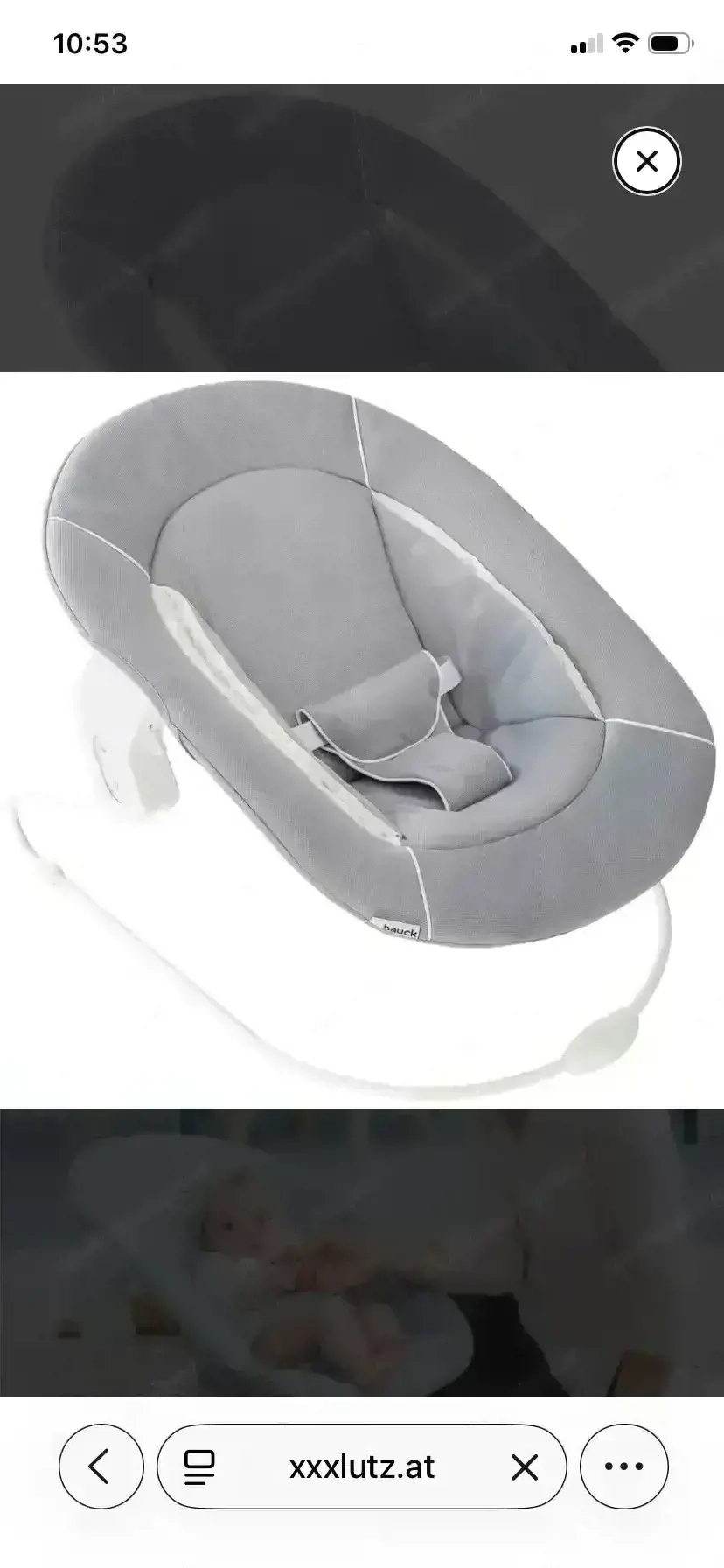 HAUCK Hochstuhlliege "Alpha Bouncer 2in1"