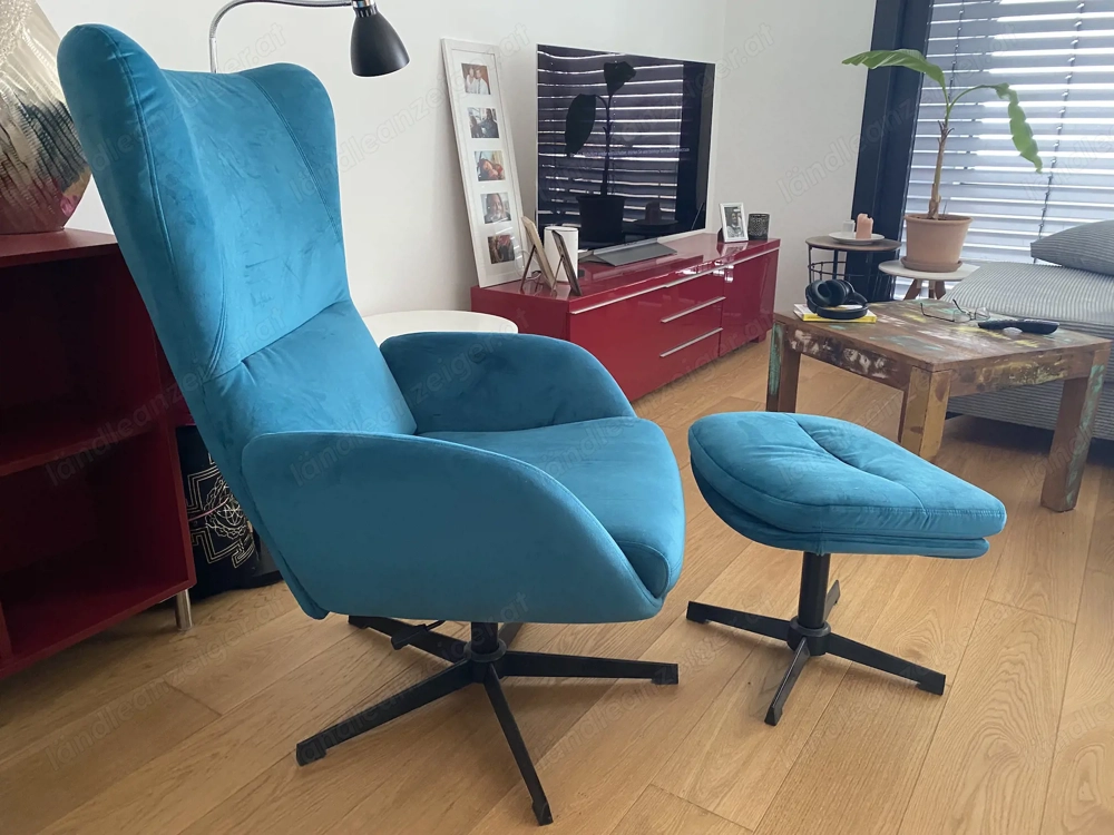 Relaxsessel mit Fussteil