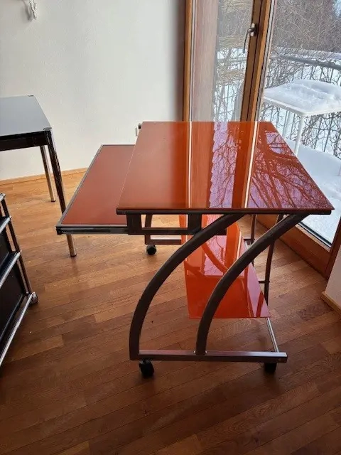 Schreibtisch   Computertisch   Druckertisch Vintage 