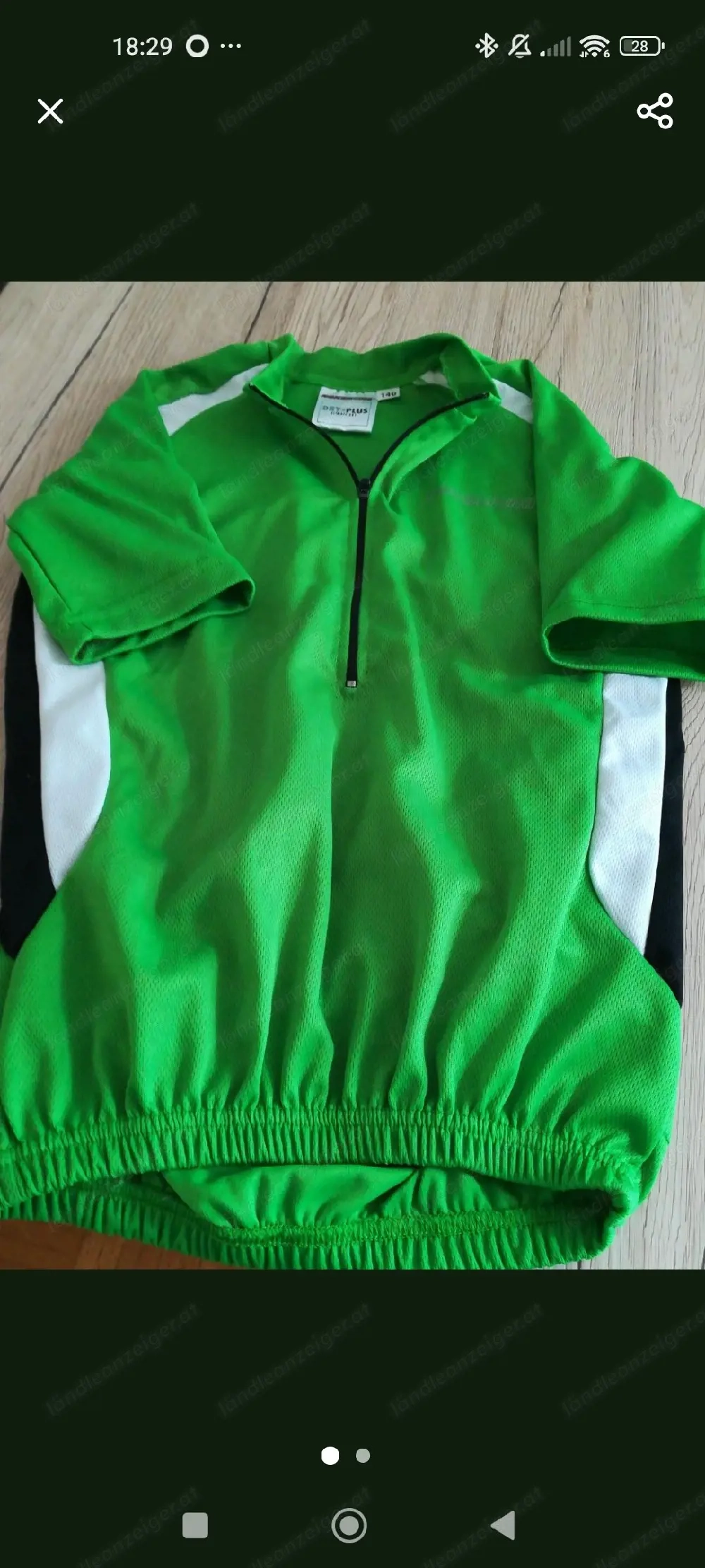 Radlertrikot für Kinder 