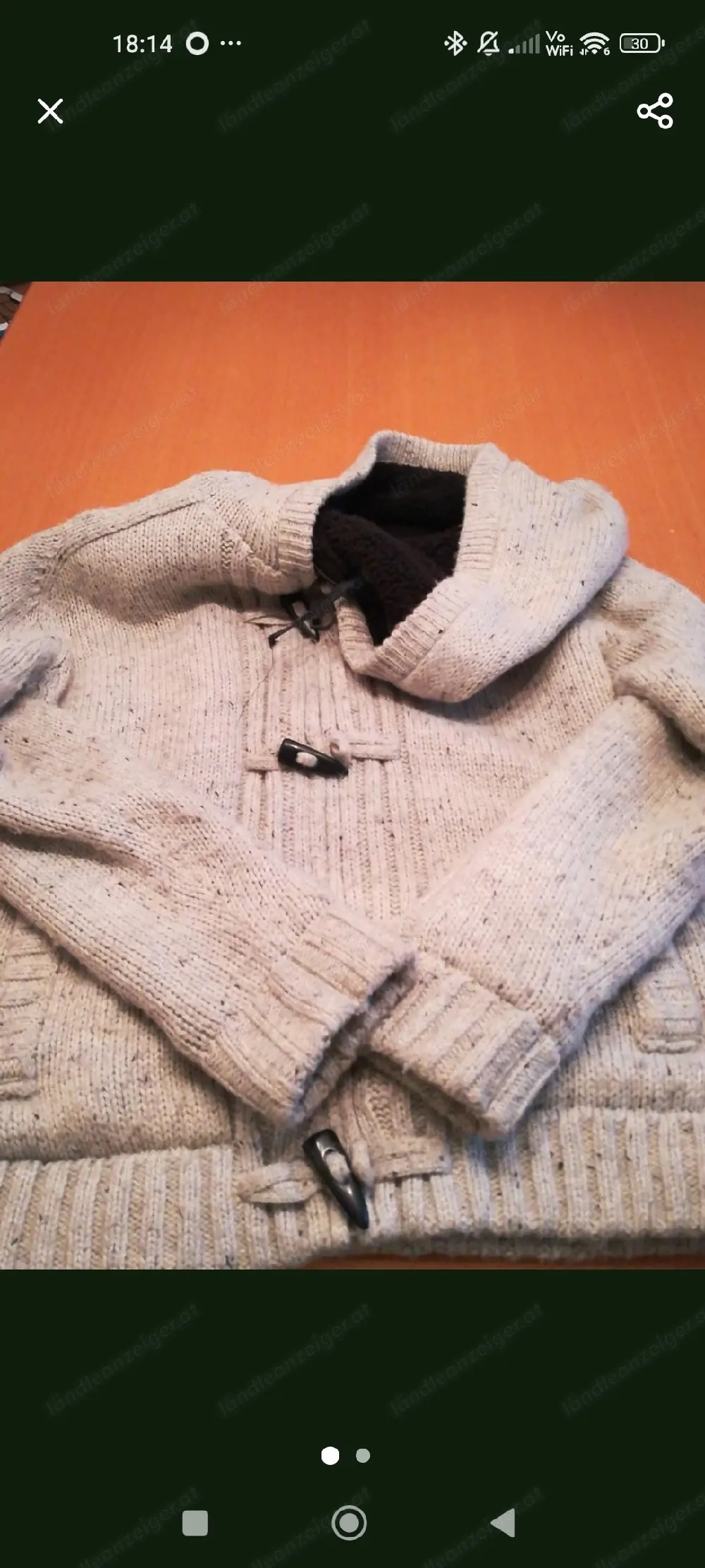 Dicke Trachtenjacke für Kinder 