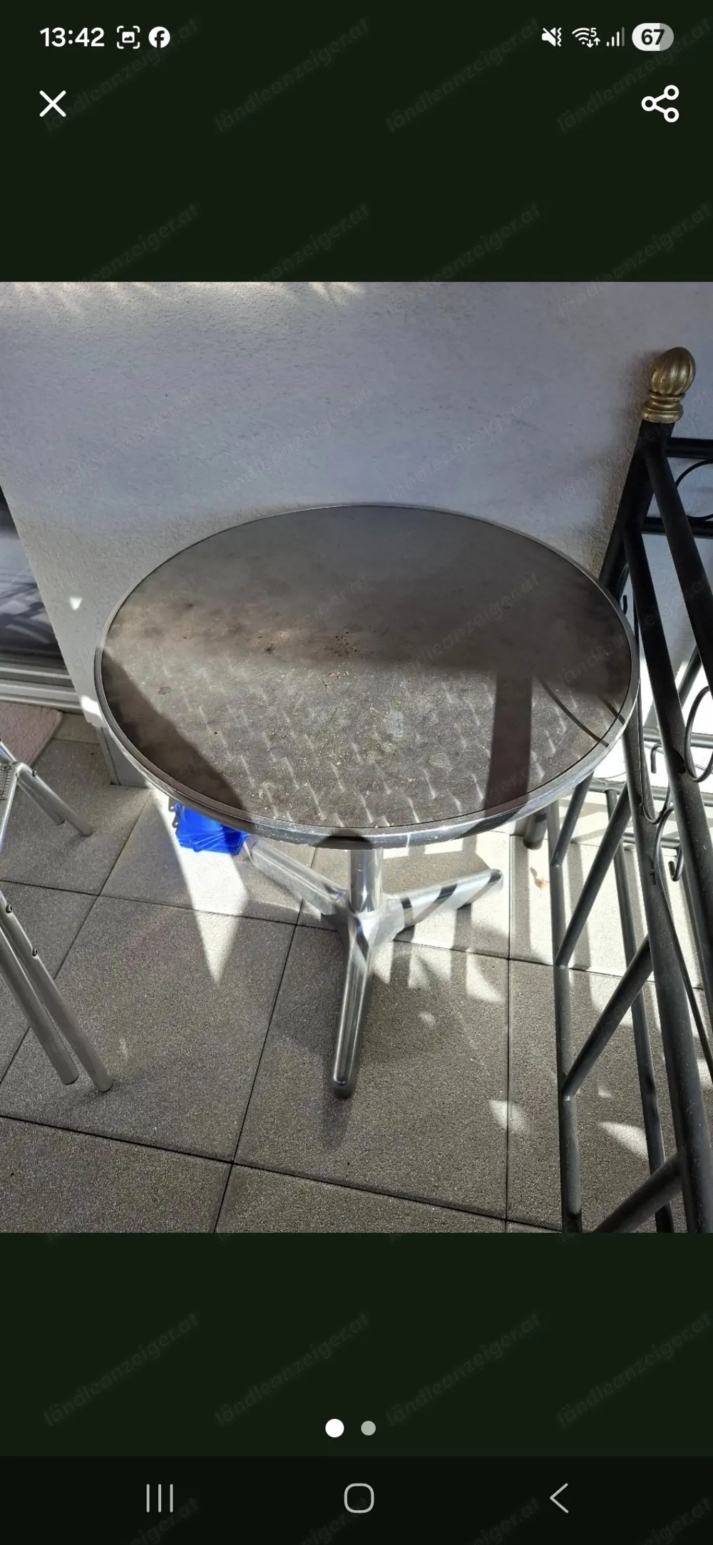 Gartenmöbel Aluminium 