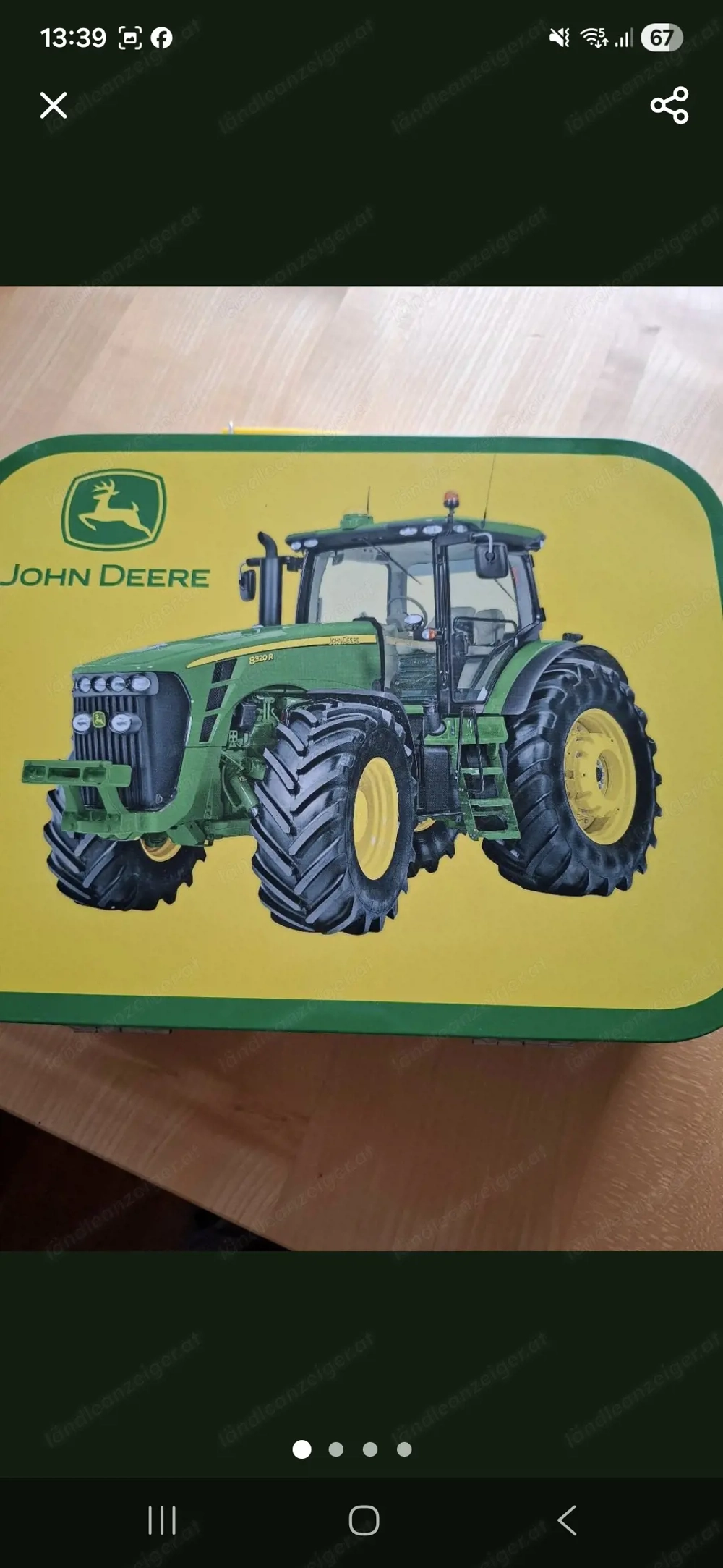 Puzzle Traktor in einem Tragekoffer