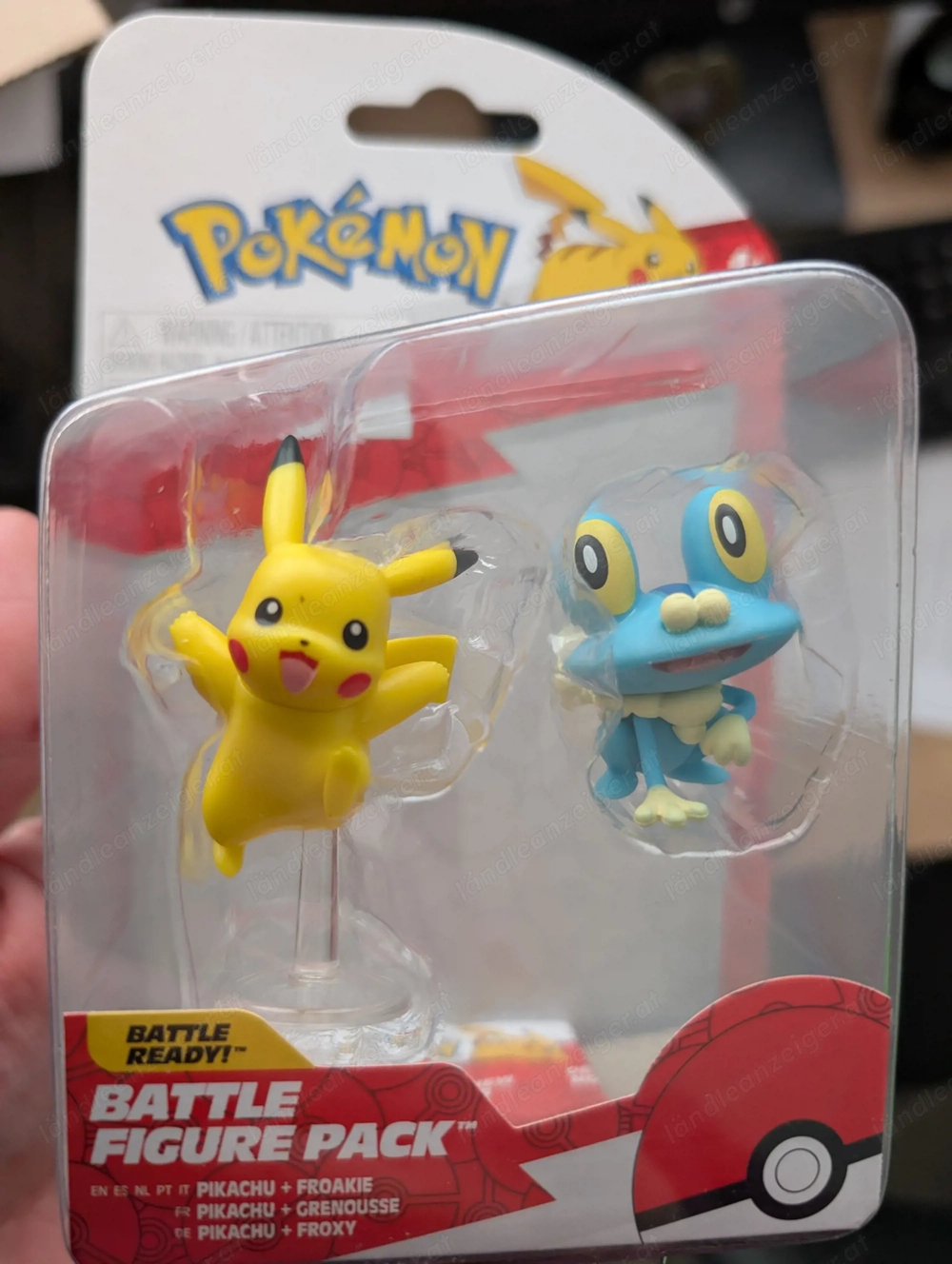 Pokémon Battle Figure Pack Pikachu und Froxy 