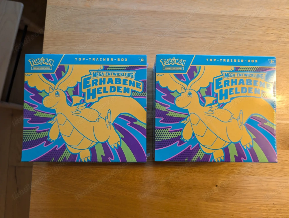 Erhabene Helden Top Trainer Box Neu und OVP