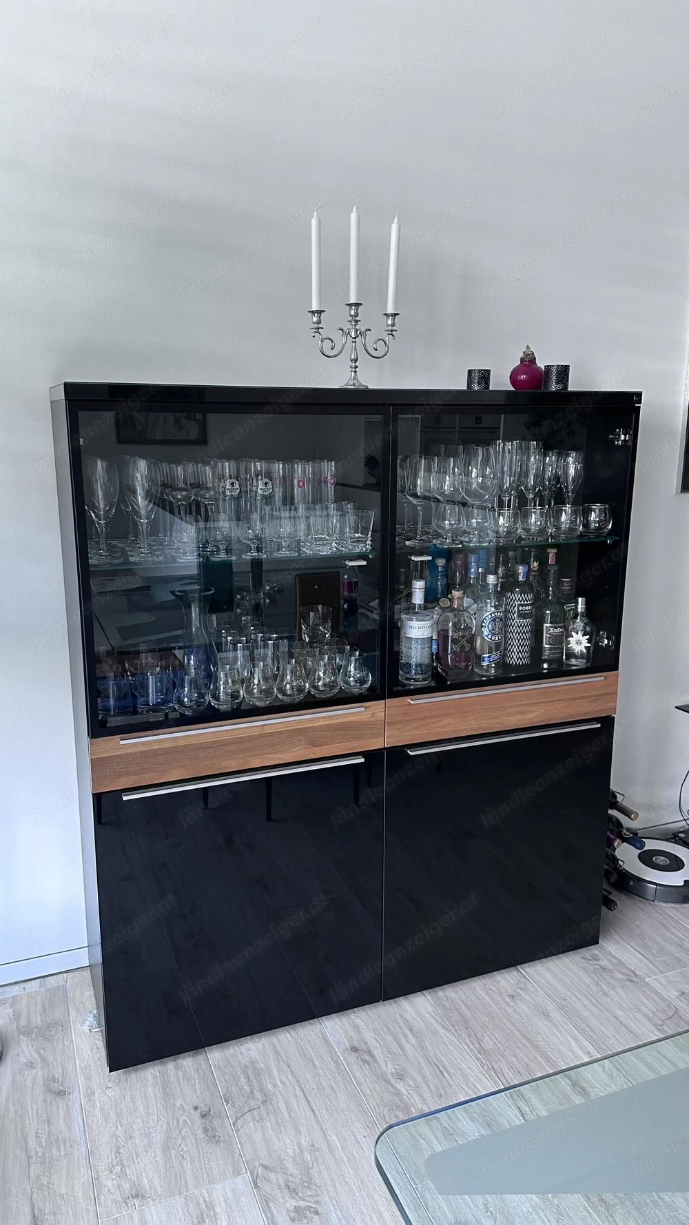 Sideboard   Vitrine,  Hülsta