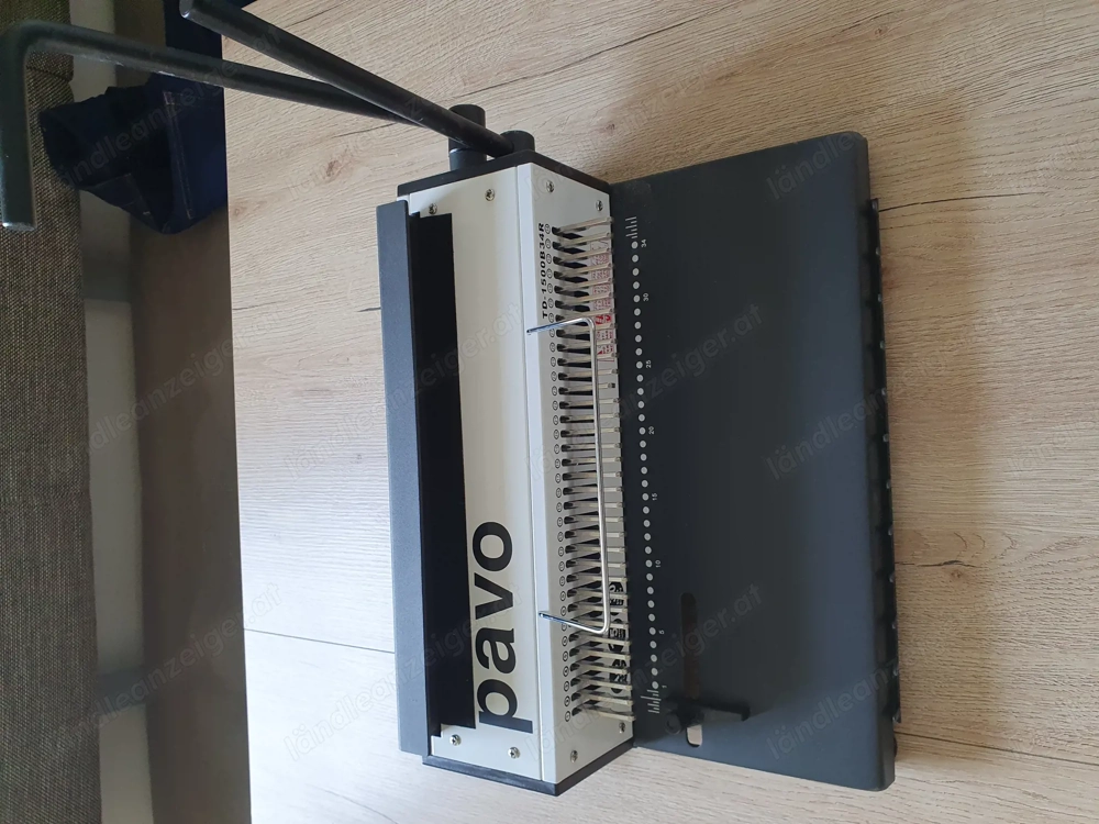 Stanz u. Drahtbindegerät