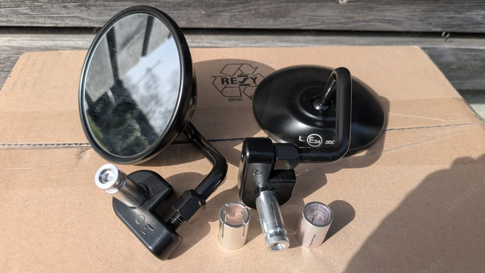 Motorrad, Moped Lenker Endenspiegel