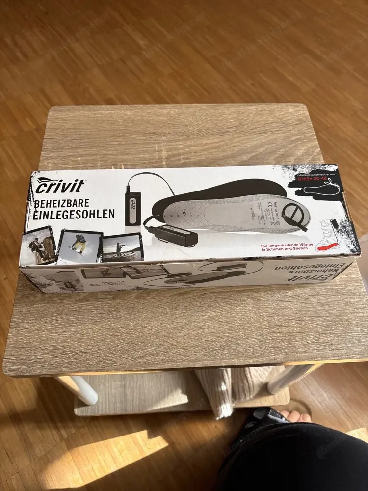 Einlegesohlen beheizt