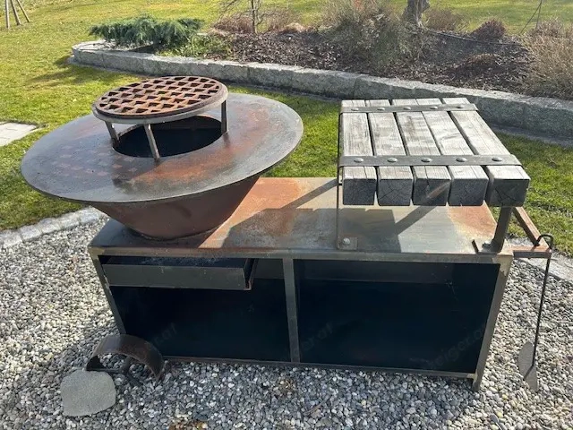 Metallex Plattengrill XXL mit Grillrost