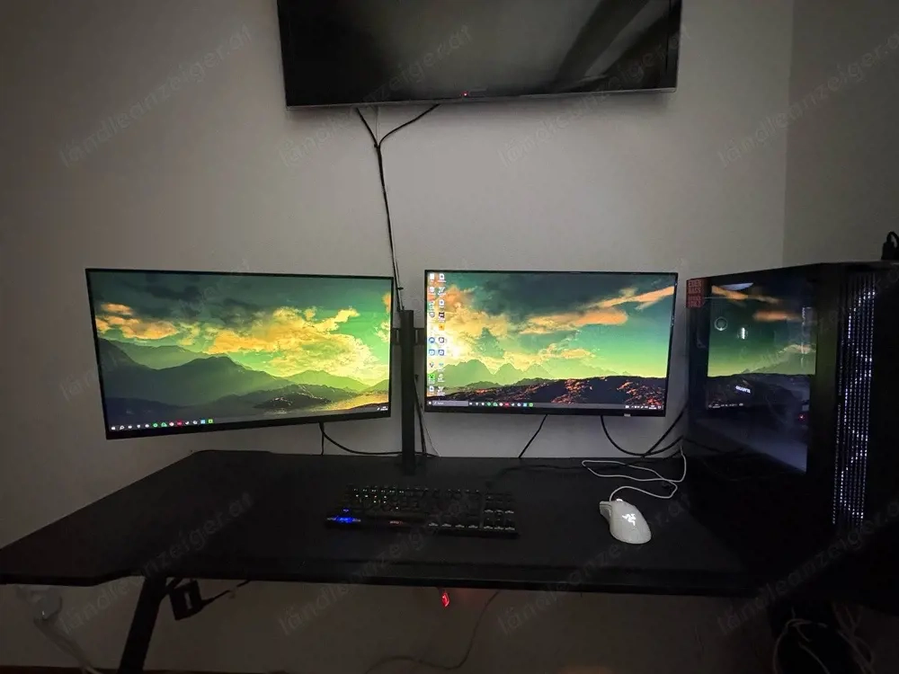 Gaming PC mit 2 Monitoren