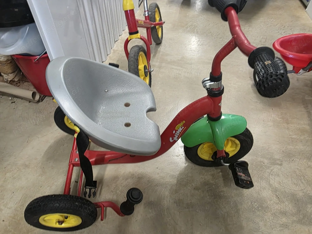 Dreirad ohne Lenkstange 