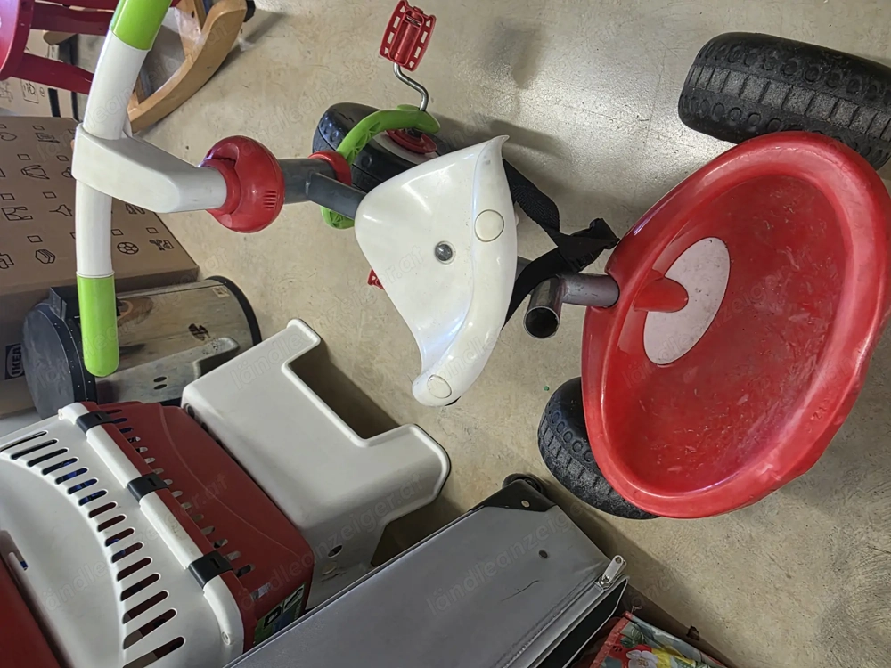 Dreirad ohne Lenkstange 