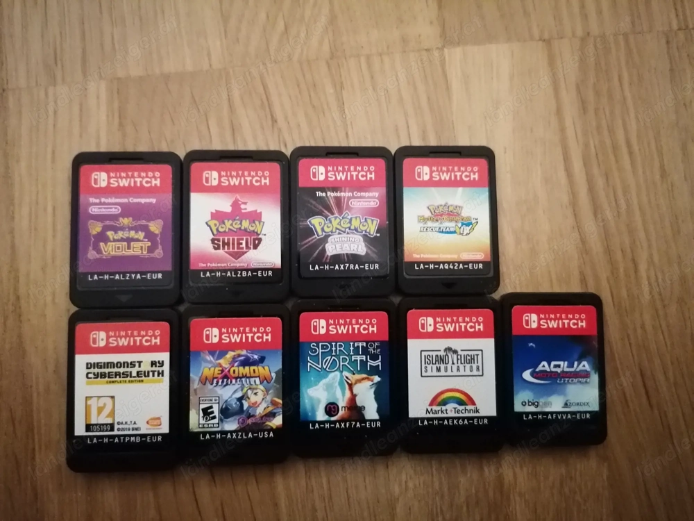 Verkaufe Nintendo Switch-Spiele (auch einzeln)