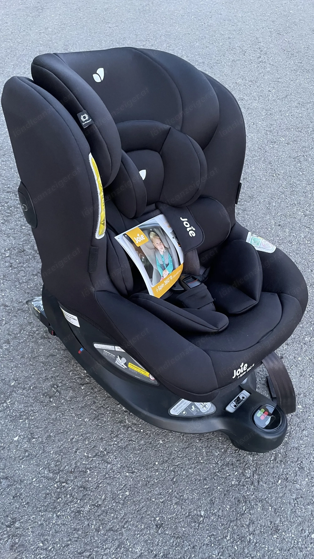 Drehbarer, mitwachsender, neigbarer Kindersitz (0-4 J)