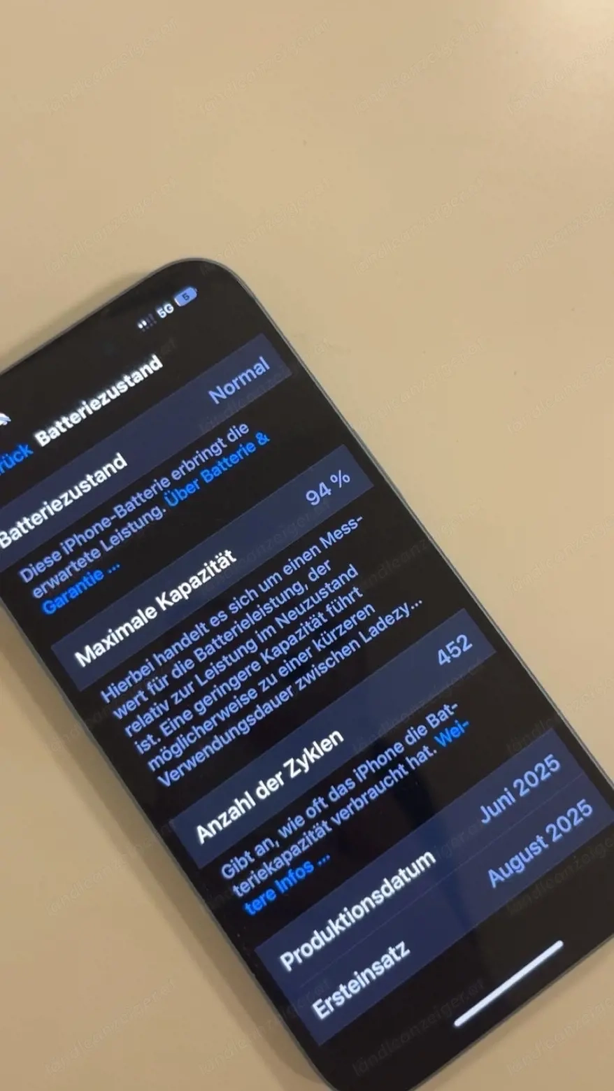 iphone 16 blau türkis