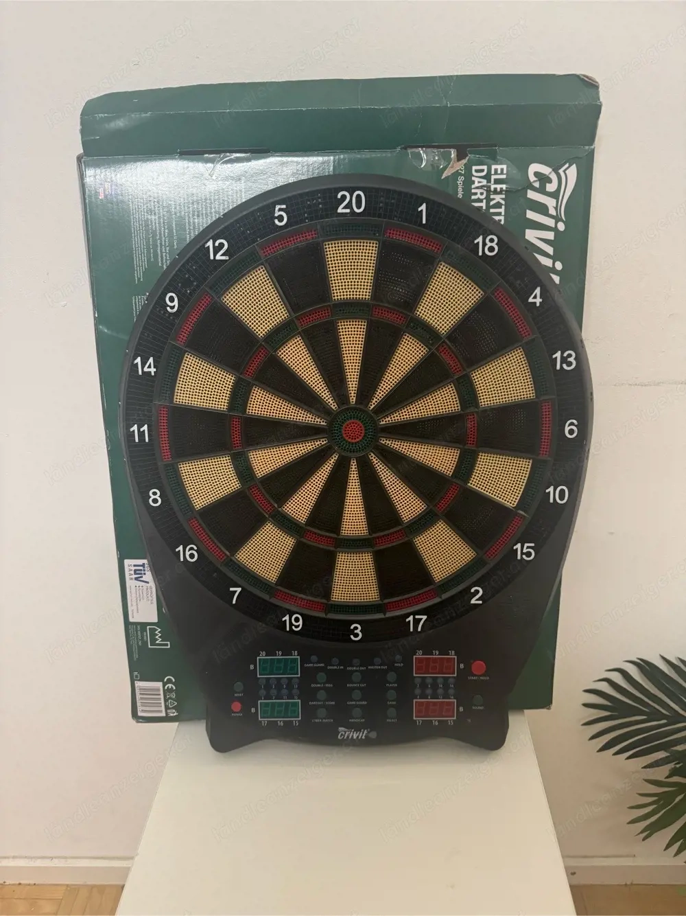 Elektronische Dartscheibe
