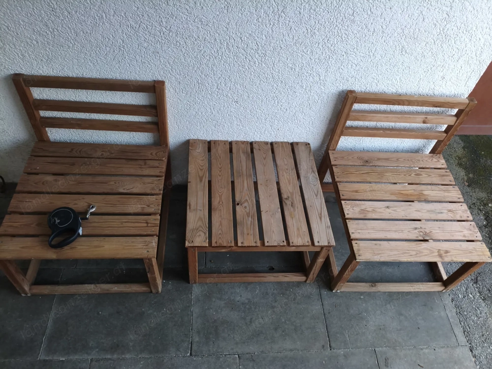 IKEA ÄPPLARÖ Garten-Lounge-Set (3-teilig)